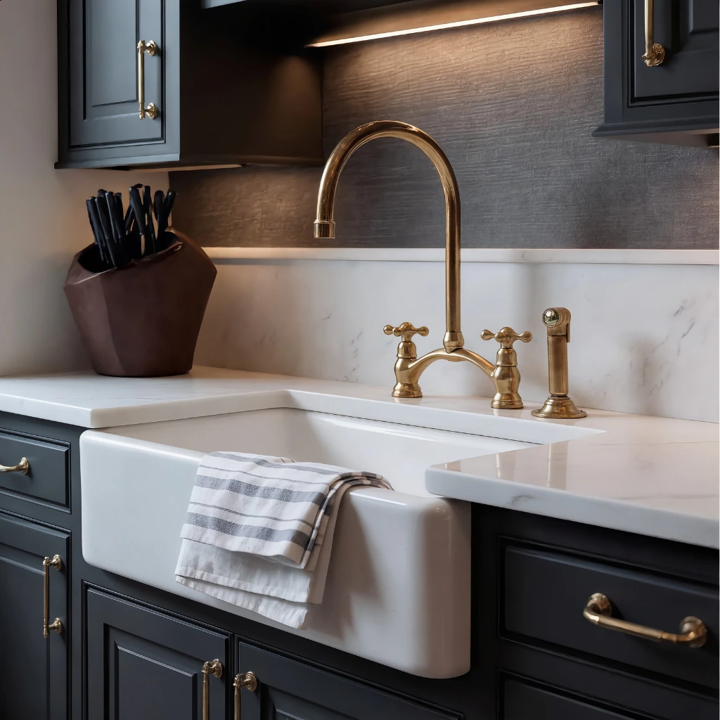 Le Pont Royal - Bridge Kitchen Faucet