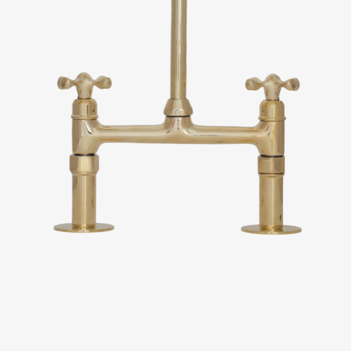 Le Faubourg - Square Spout Bridge Kitchen Faucet
