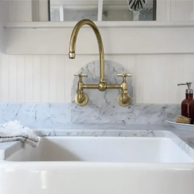 Luxembourg - Wall-Mounted Bridge Kitchen Faucet