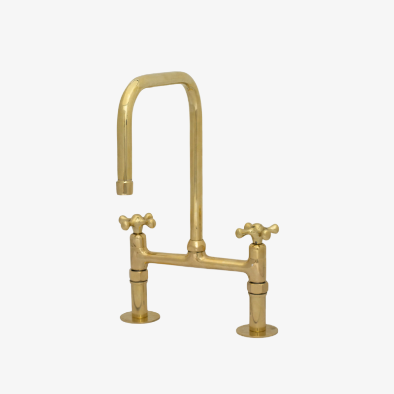 Alternative view of Le Faubourg - Square Spout Bridge Kitchen Faucet