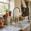 Le Palais Royal - Unlacquered Brass Bridge Kitchen Faucet