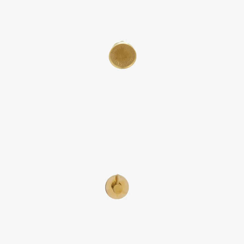 La pluie - Unlacquered Brass Rainfall Swiveling Showerhead