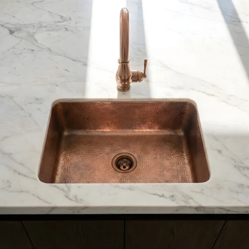 Alternative view of Sienna - Kitchen Undermount Copper Sink