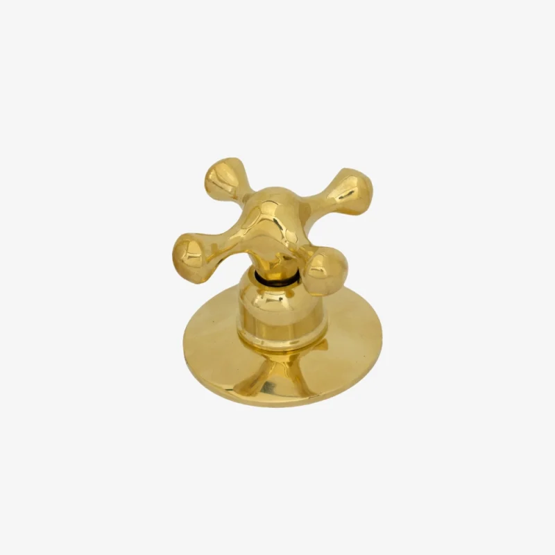 La Sorbonne – Unlacquered Brass Low-profile Widespread Faucet