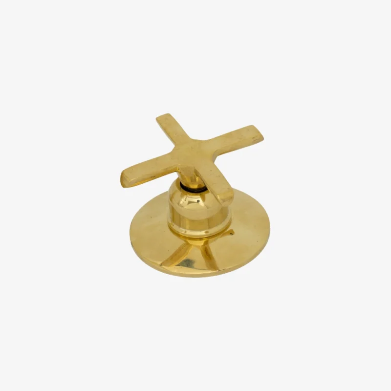 La Sorbonne – Unlacquered Brass Low-profile Widespread Faucet