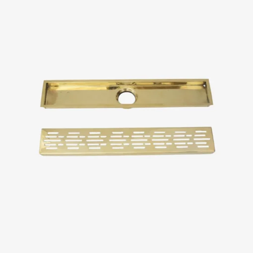 Alternative view of Le Canal - Linear Brass Shower Drain