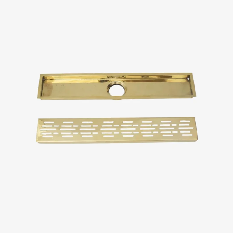 Alternative view of Le Canal - Linear Brass Shower Drain