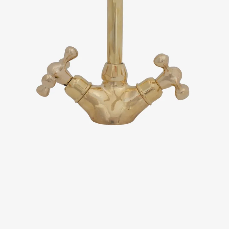 La Victoire - Unlacquered Brass High-Arc Single-Hole Bathroom Faucet