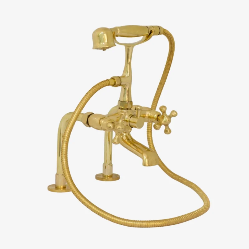 Alternative view of Le Flux - Deck Mount Tub Filler With Handheld Shower