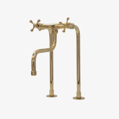 Le Marais - Unlacquered Brass Articulated Bridge Faucet