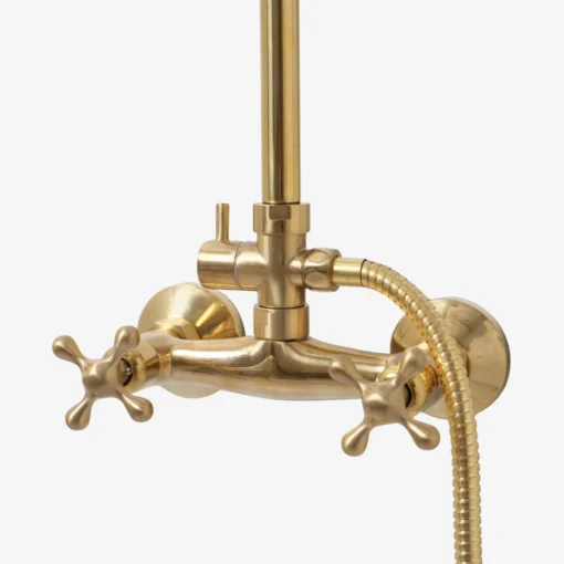 Alternative view of Le Rituel - Unlacquered Brass Shower System