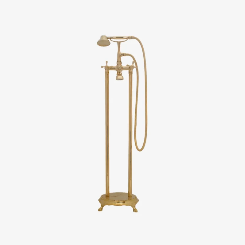 Alternative view of Le Bain - Freestanding Tub Filler with Handheld Shower