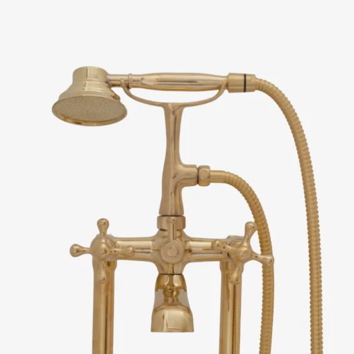 Le Bain - Freestanding Tub Filler with Handheld Shower