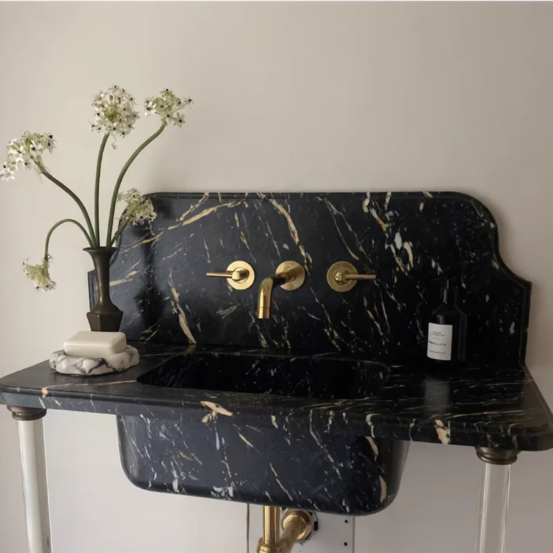 Alternative view of Le Cluny - Widespread wall-mounted Faucet