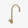 Le Pont Neuf - Unlacquered Brass Single-hole Faucet