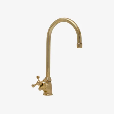 Le Pont Neuf - Unlacquered Brass Single-hole Faucet