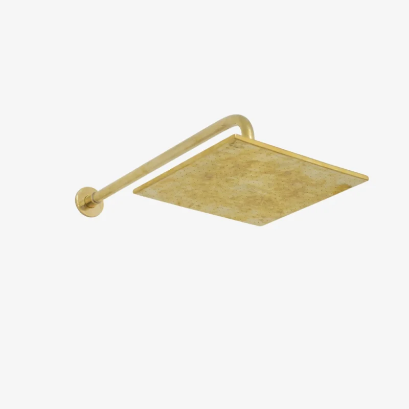 L’Équilibre - Unlacquered Brass Built-in Shower System with Tub Filler