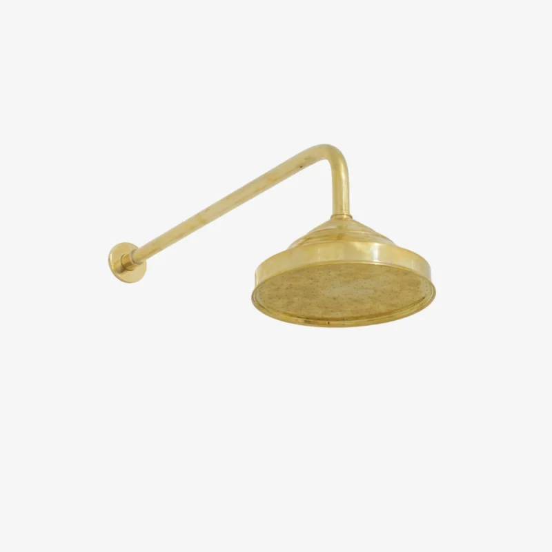 L’Équilibre - Unlacquered Brass Built-in Shower System with Tub Filler