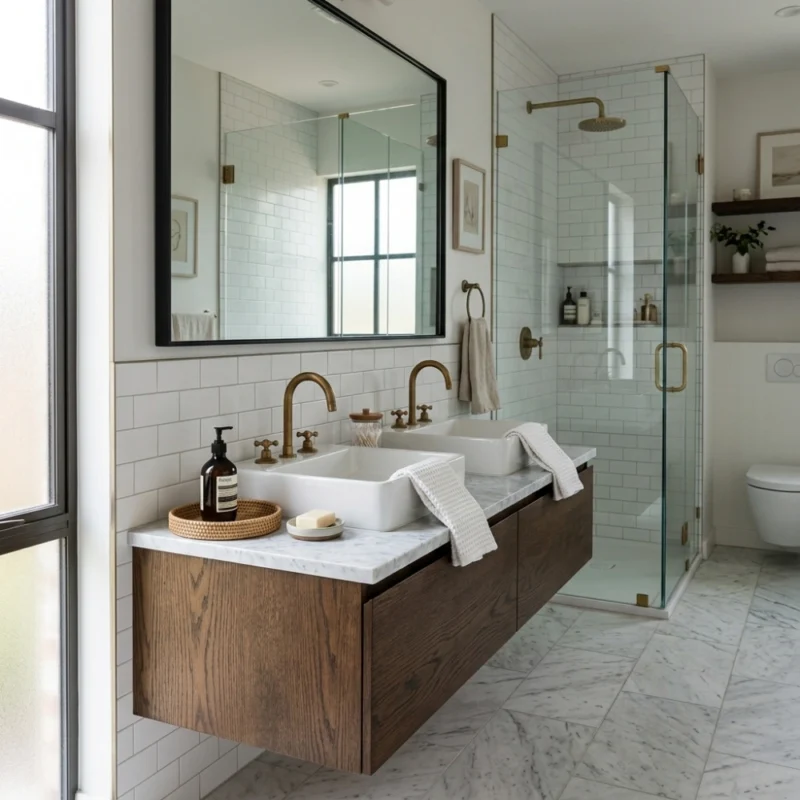 Alternative view of La Sorbonne – Widespread Bathroom Faucet (Extended Spout)