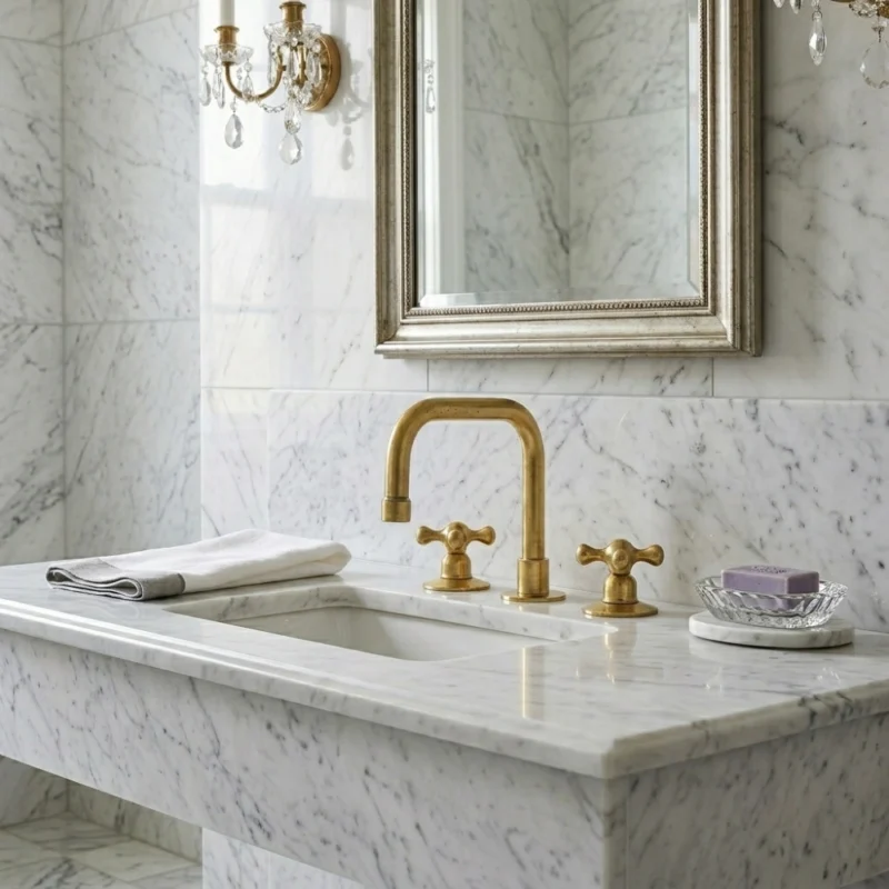 La Monnaie – Low-Profile Widespread Bathroom Faucet