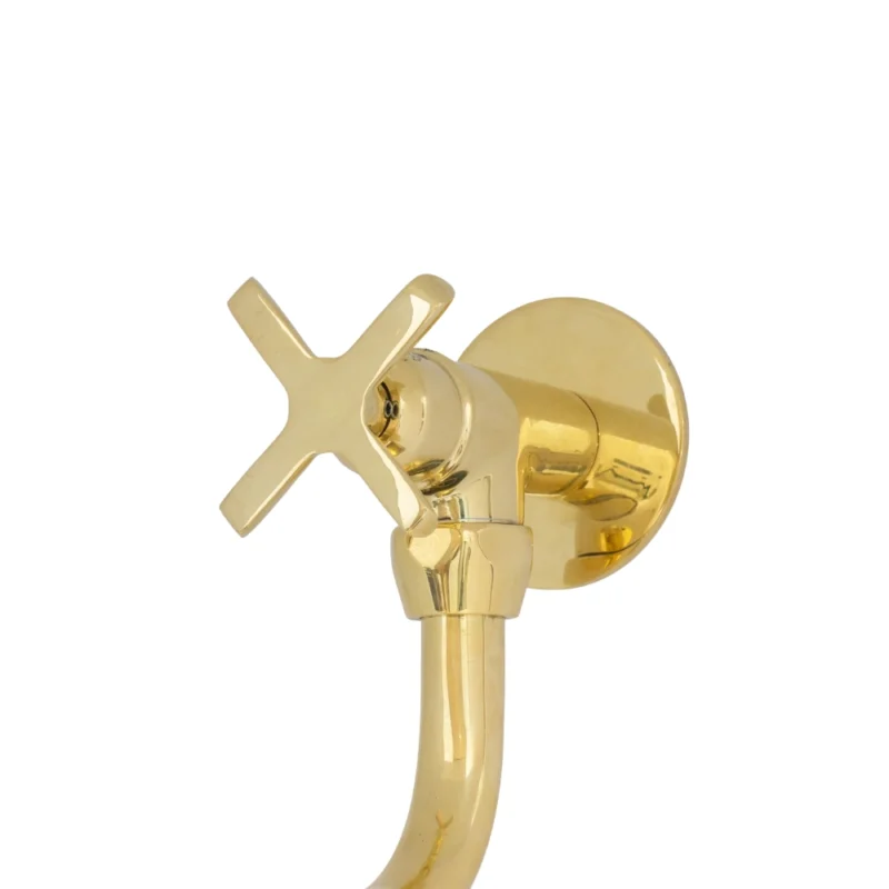 Le Réservoir Classic - Unlacquered Brass Wall-Mounted Pot Filler