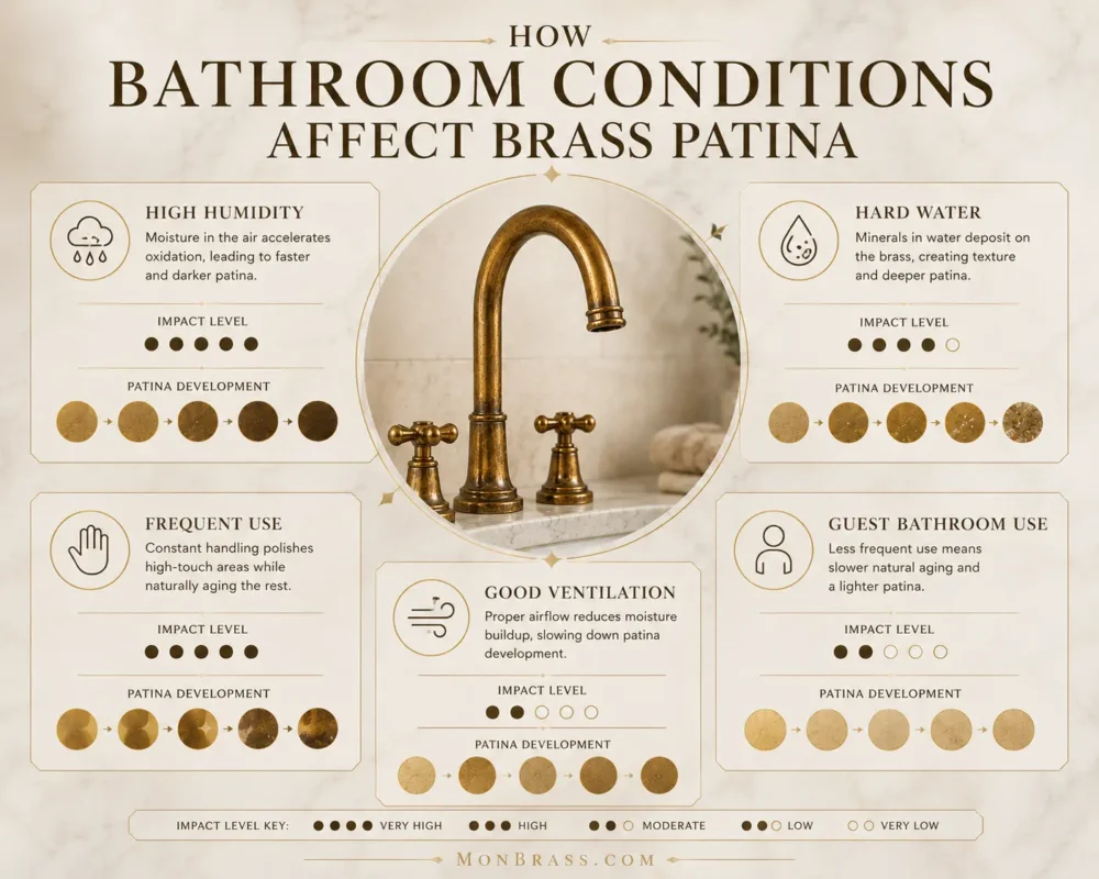 Is Unlacquered Brass Good for Bathrooms?