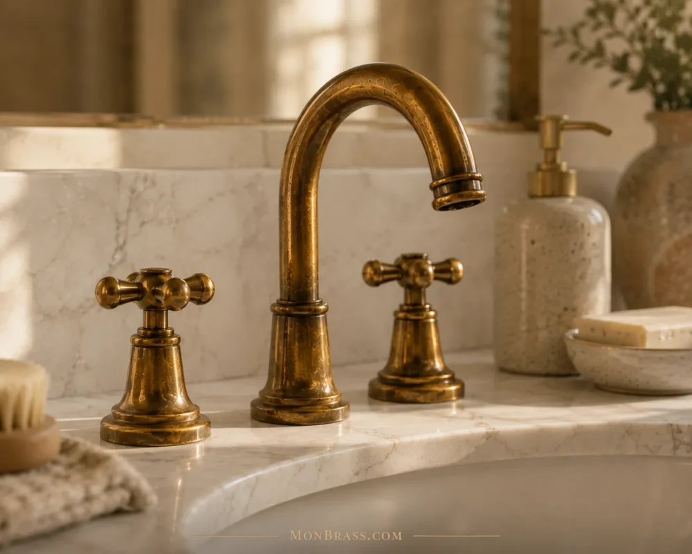 Is Unlacquered Brass Good for Bathrooms?