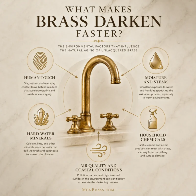 Why Is My Unlacquered Brass Turning Dark? Understanding the Natural Aging Process