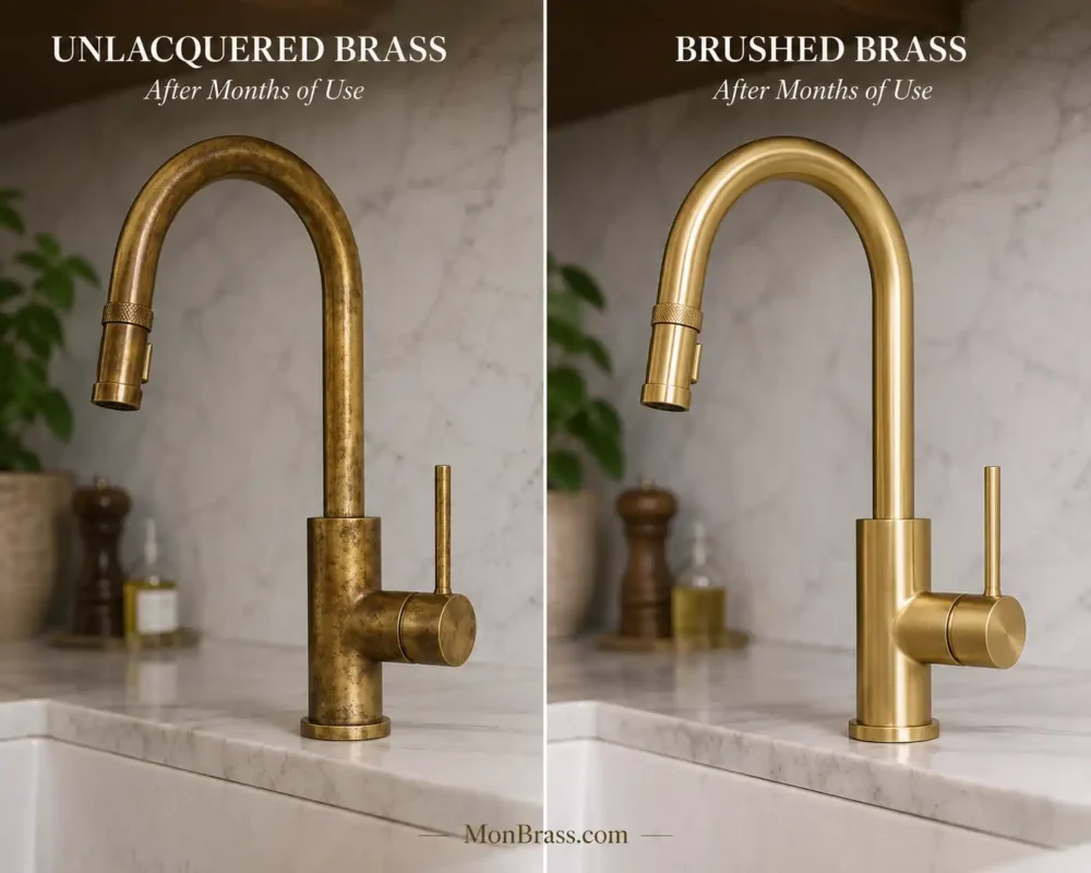 Unlacquered Brass vs Brushed Brass: Which Finish Is Right for Your Home?