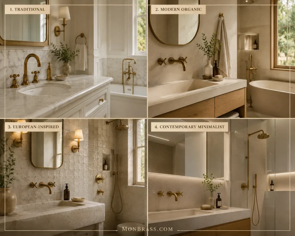 Is Unlacquered Brass Good for Bathrooms?