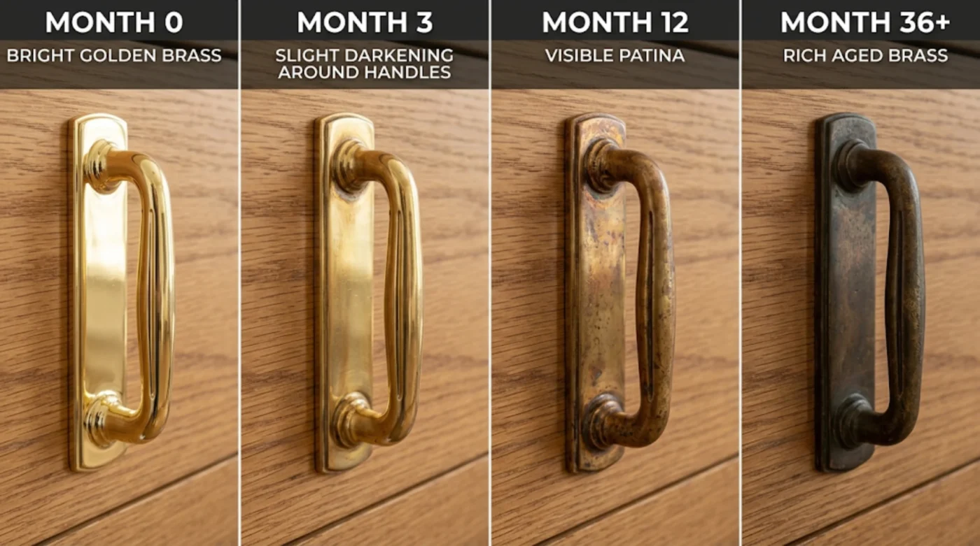Unlacquered Brass: The Complete Guide to Patina, Care, Design & Buying Decisions
