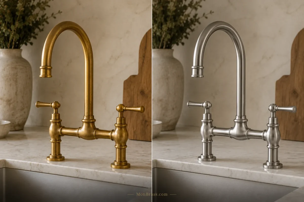 Unlacquered Brass vs Stainless Steel: Which Is the Better Choice for Your Home?