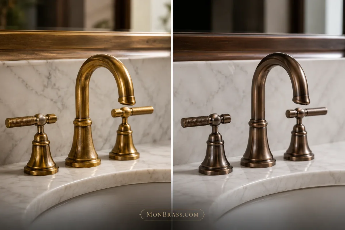 Unlacquered Brass vs Bronze: A Complete Comparison for Homeowners 