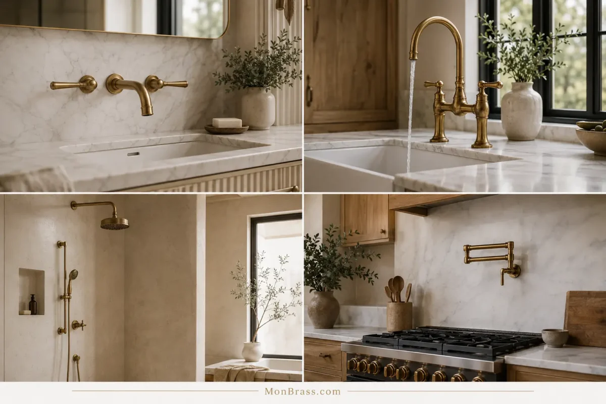 Is Unlacquered Brass Safe for Water? What Homeowners Should Know Before Choosing It