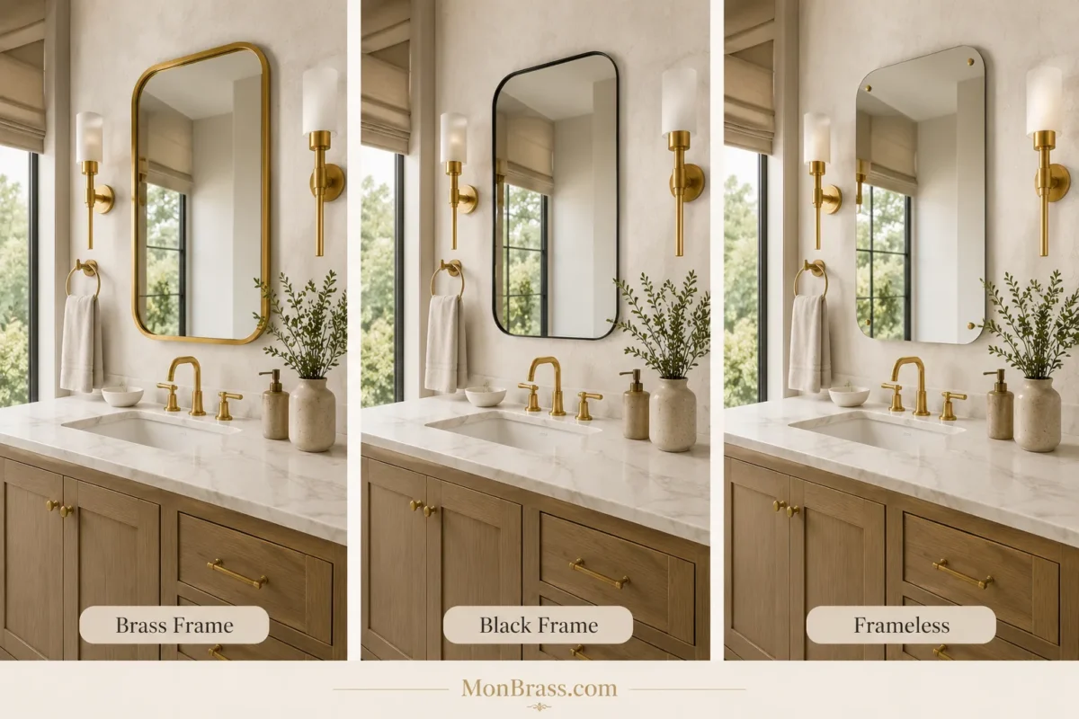 Matching Mirrors, Lighting & Hardware With Brass Fixtures: A Designer's Guide to a Cohesive Home