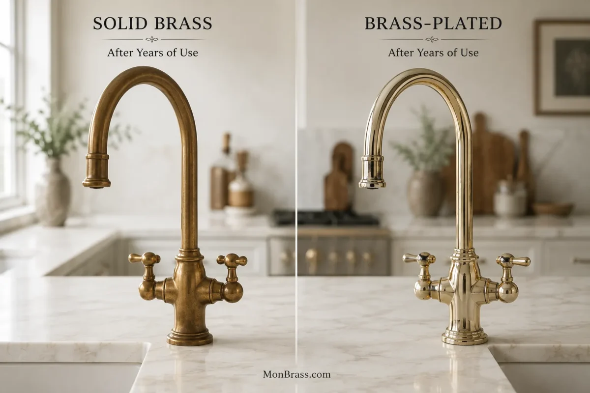 Solid Brass vs Brass-Plated Fixtures: Which One Is the Better Investment?