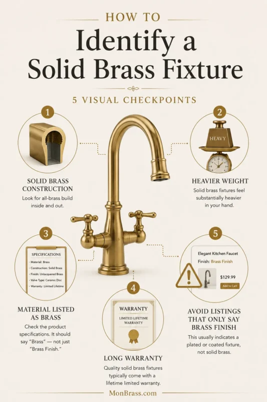 Solid Brass vs Brass-Plated Fixtures: Which One Is the Better Investment?