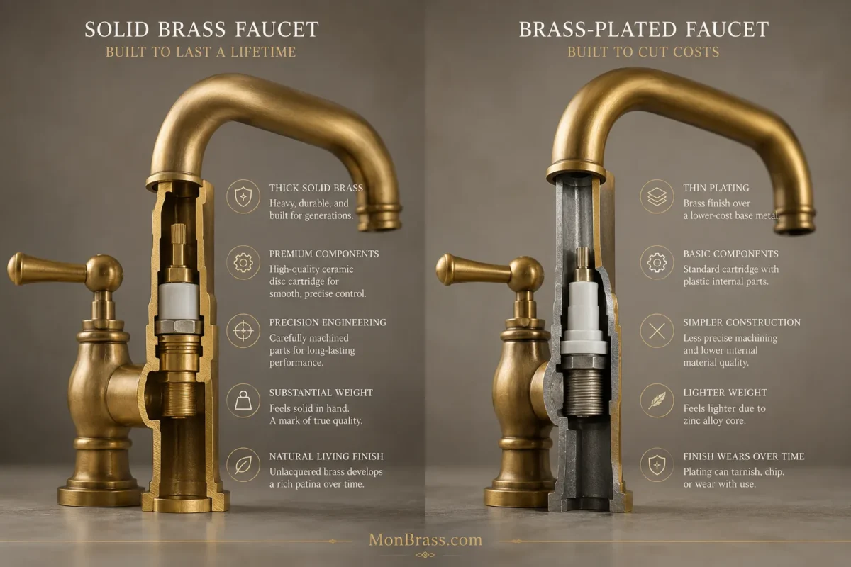 How to Choose an Unlacquered Brass Faucet: A Practical Buying Guide for Kitchens and Bathrooms