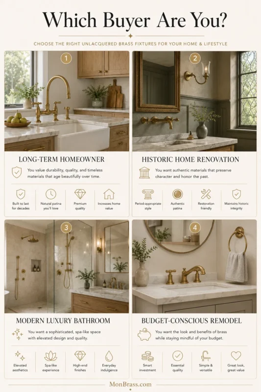 Questions to Ask Before Buying Unlacquered Brass Fixtures