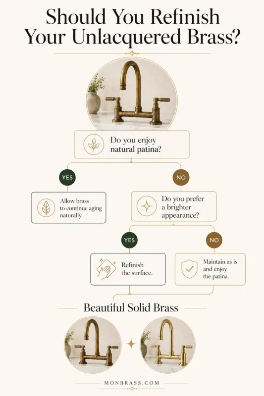 Can Unlacquered Brass Be Refinished? Here's What You Need to Know