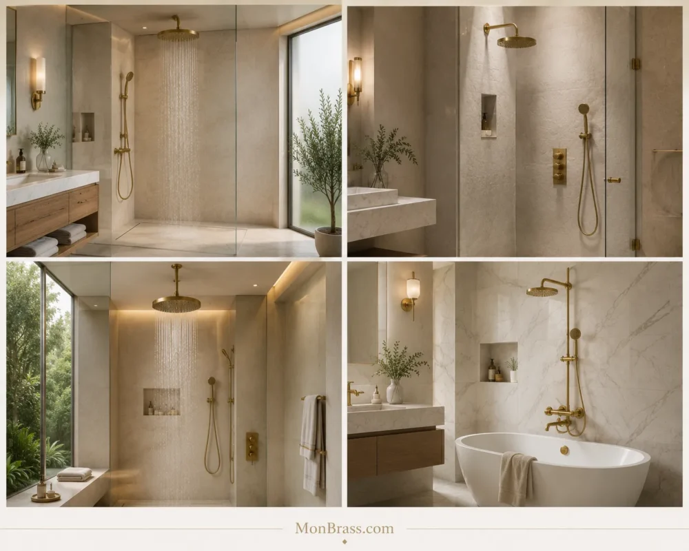Unlacquered Brass Shower System Buying Guide: How to Choose the Right System for Your Bathroom