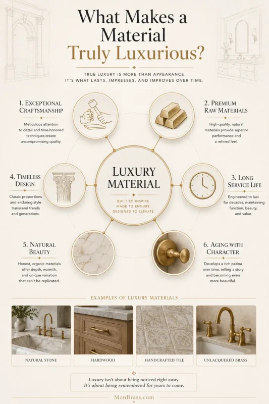 Is Unlacquered Brass a Luxury Material? A Practical Look at Quality, Design, and Value