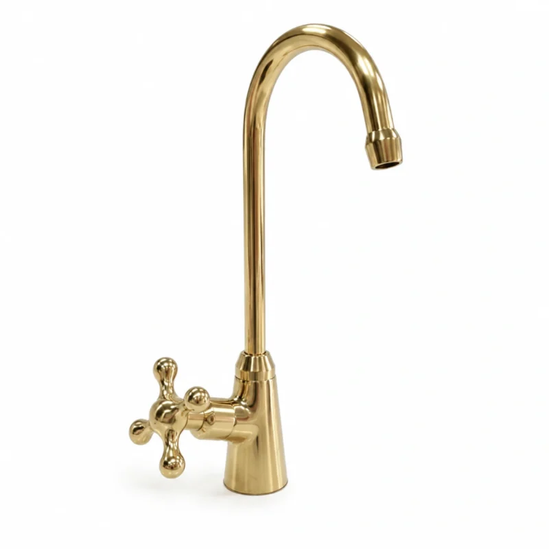 Le Fontenay – Unlacquered Brass Water Dispenser Kitchen Faucet