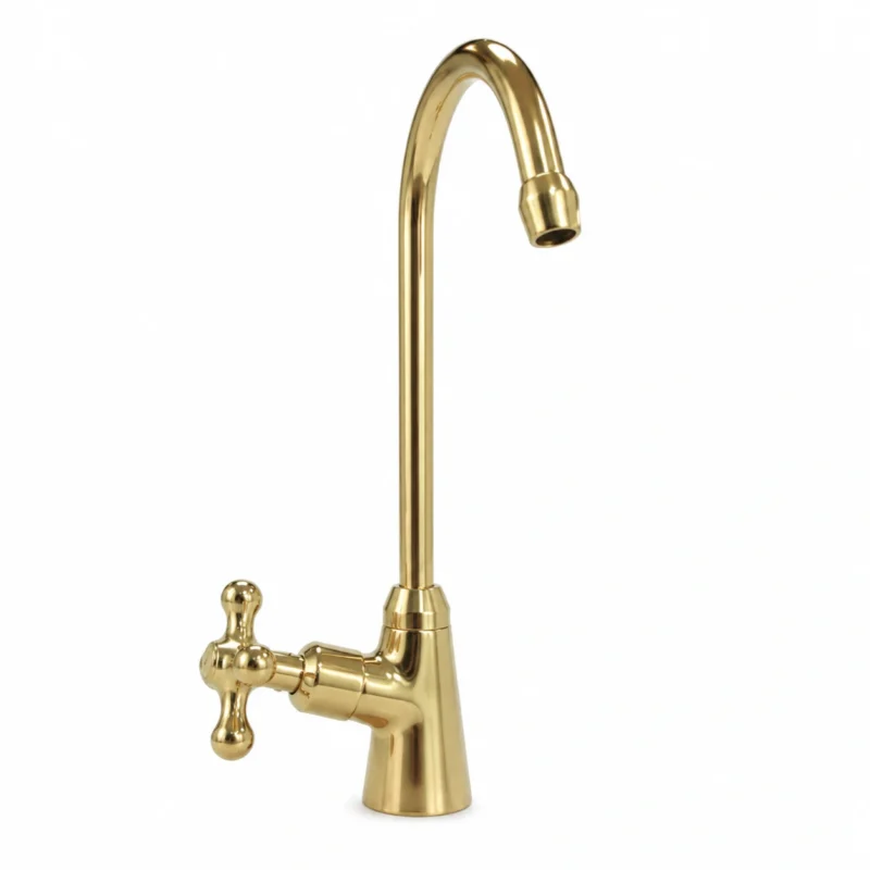 Le Fontenay – Unlacquered Brass Water Dispenser Kitchen Faucet