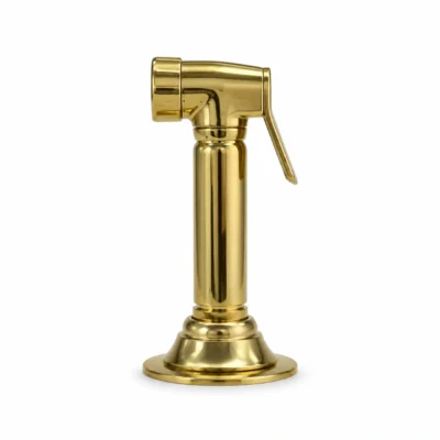 Le Ruisseau – Unlacquered Brass Kitchen Sink Side Sprayer